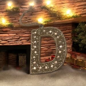 D Christmas’s ornament gold w stones